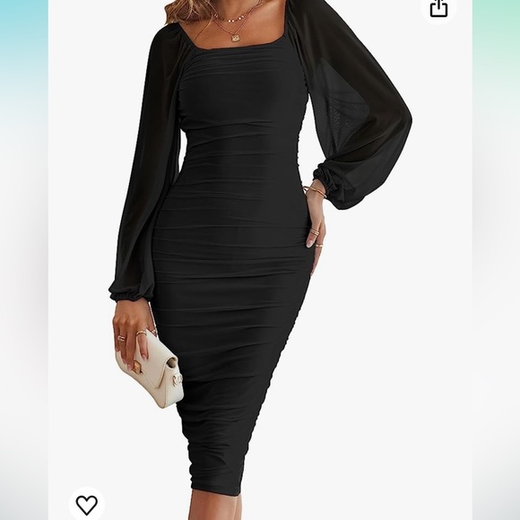 Bodycon midi dress - Picture 2 of 2